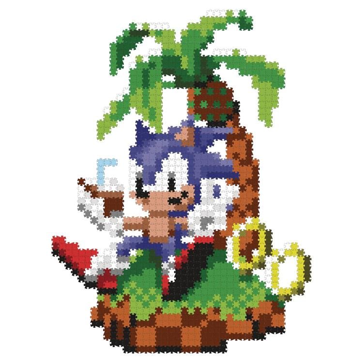 Sonic The Hedgehog Jixelz Remix Sonic Island 1250-Piece Puzzle