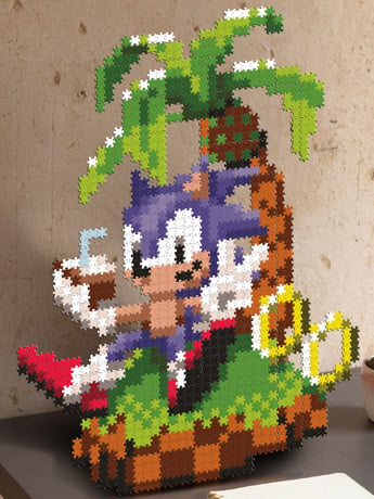 Sonic The Hedgehog Jixelz Remix Sonic Island 1250-Piece Puzzle