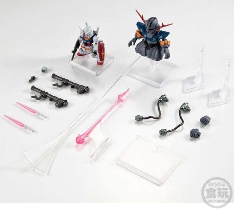 GUNDAM CONVERGE セット② おまけ付き Mobile Suit Gundam FW Gundam Converge: Core RX-78-2 Gundam & MSN