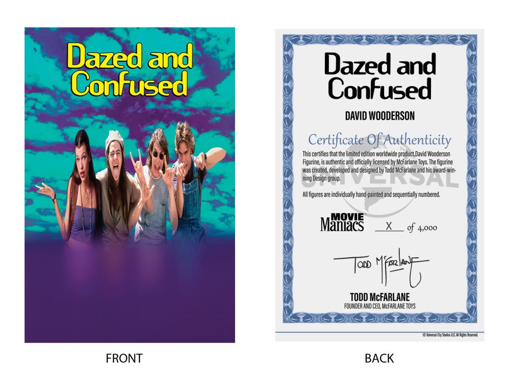 Dazed and Confused Movie Maniacs David Wooderson Limited Edition Figure Gallery Image 11