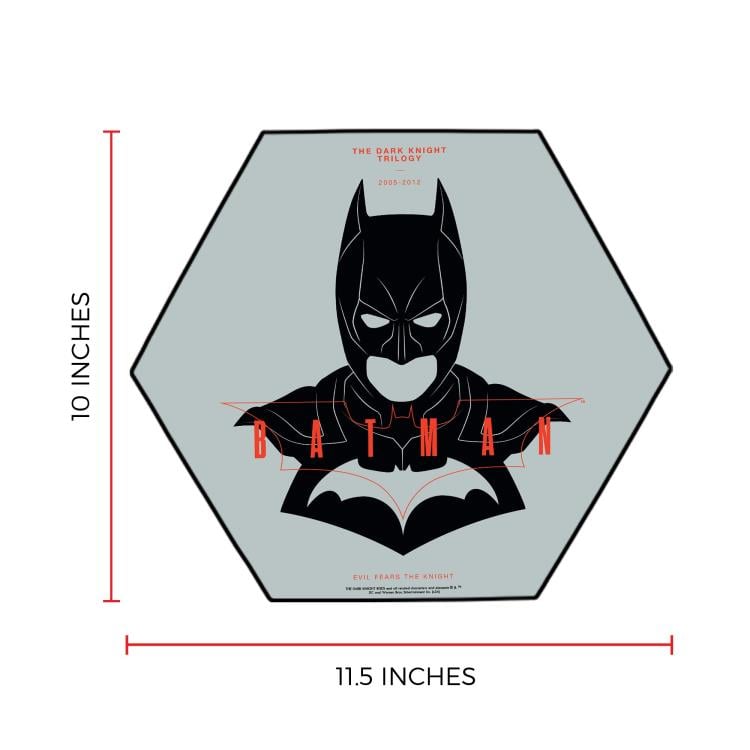 The Dark Knight Trilogy 85th Anniversary Batman Knexagon Wood Print Gallery Image 7