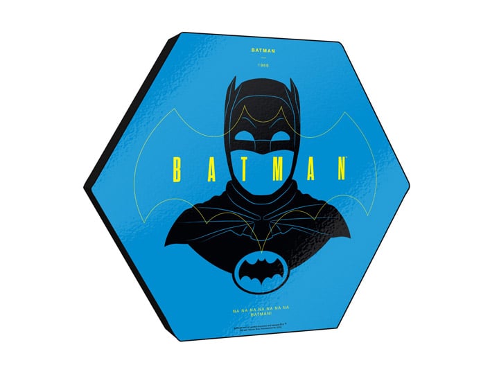 Batman Classic TV Series 85th Anniversary Batman Knexagon Wood Print Gallery Image 1