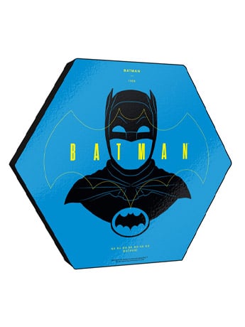 Batman Classic TV Series 85th Anniversary Batman Knexagon Wood Print Gallery Image 2
