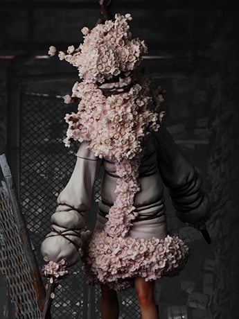 Silent Hill: The Short Message Sakura Head 1/6 Scale Statue Gallery Image 2