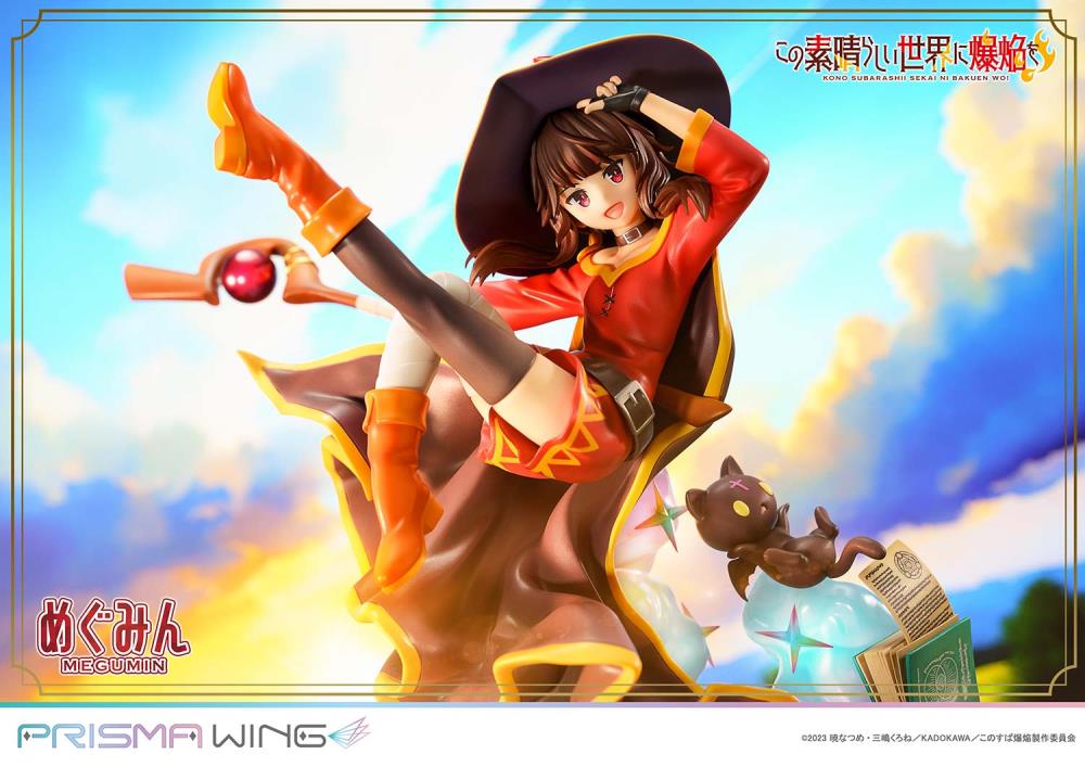 KonoSuba: An Explosion on This Wonderful World! Prisma Wing Megumin 1/7 Scale Figure Gallery Image 5
