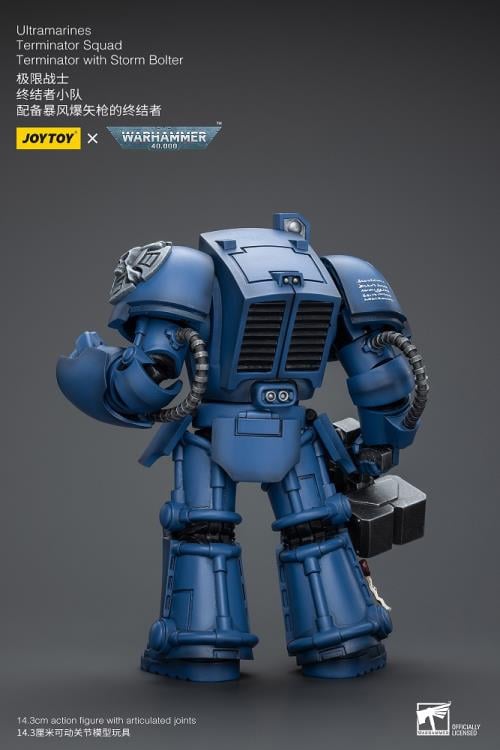 Warhammer 40K Ultramarines Terminator Squad Terminator with Storm Bolter 1/18 Scale Action Figure Gallery Image 10