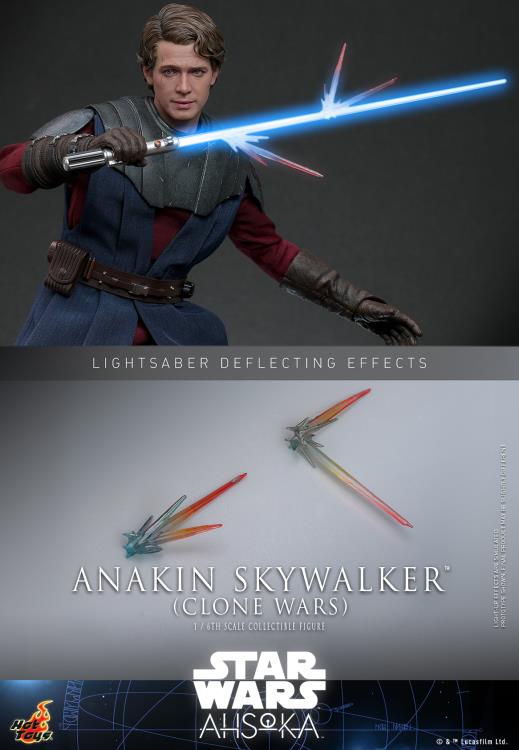 Star Wars: Ahsoka TMS Anakin Skywalker (Clone Wars Era) 1/6 Scale Collectible Figure Gallery Image 10