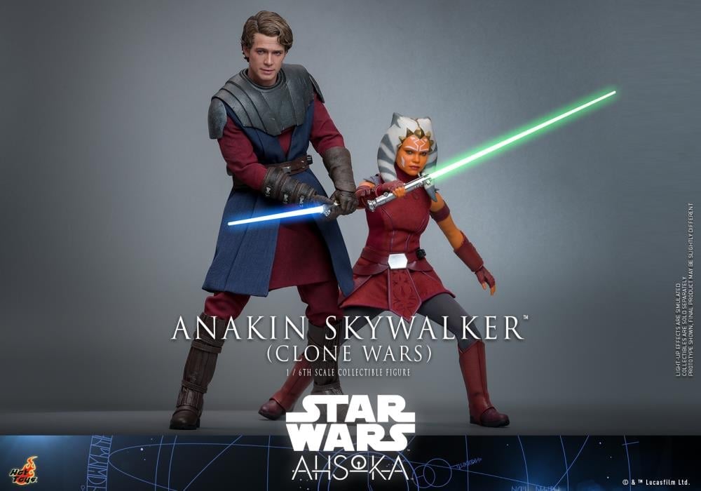 Star Wars: Ahsoka TMS Anakin Skywalker (Clone Wars Era) 1/6 Scale Collectible Figure Gallery Image 19