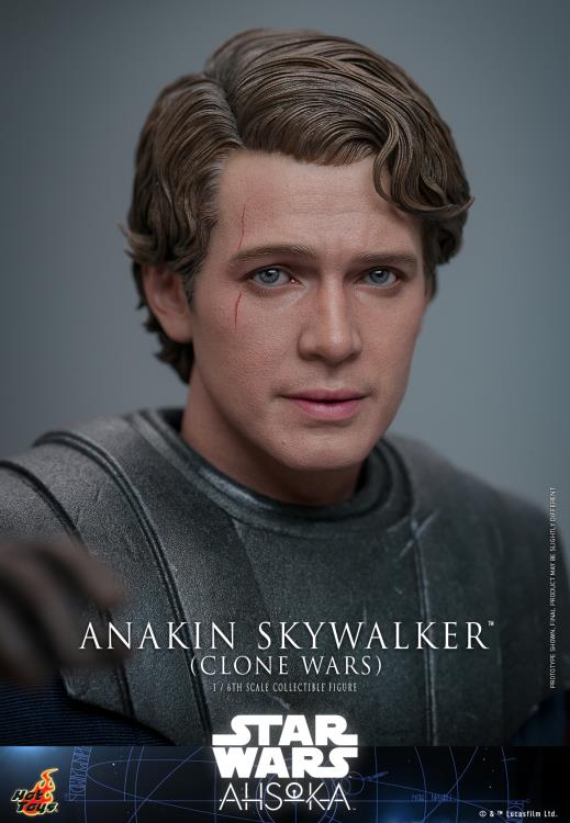 Star Wars: Ahsoka TMS Anakin Skywalker (Clone Wars Era) 1/6 Scale Collectible Figure Gallery Image 16