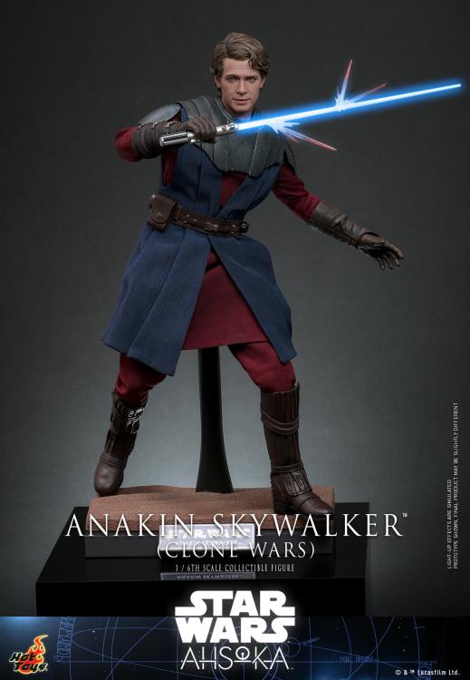 Star Wars: Ahsoka TMS Anakin Skywalker (Clone Wars Era) 1/6 Scale Collectible Figure Gallery Image 9