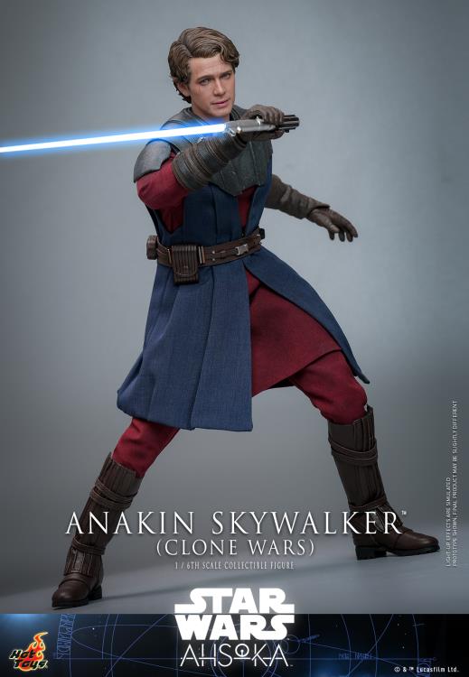 Star Wars: Ahsoka TMS Anakin Skywalker (Clone Wars Era) 1/6 Scale Collectible Figure Gallery Image 8
