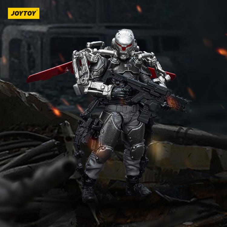 Military Figures Army Builder Promotion Pack Figure 28 Lone Wolf with Exoskeleton 1/18 Scale Action Figure Gallery Image 3