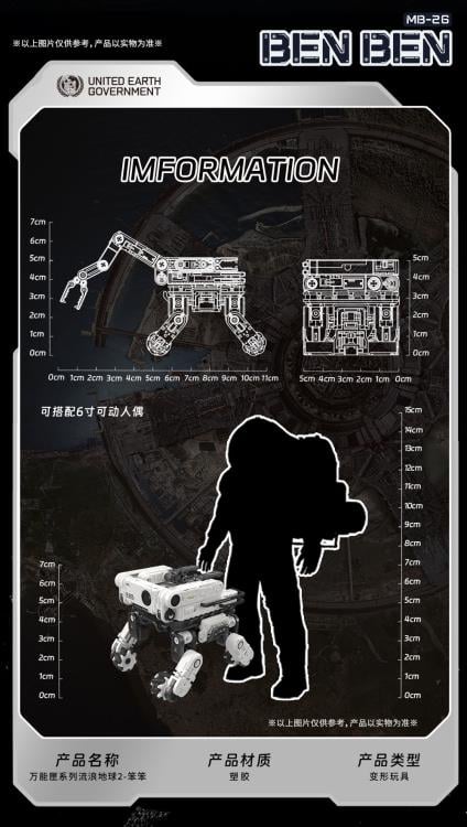The Wandering Earth II MegaBOX MB-26 Ben Ben Gallery Image 15