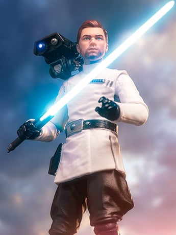 Star Wars: The Vintage Collection Cal Kestis (Imperial Officer Disguise) (Jedi: Survivor) Action Figure Gallery Image 2