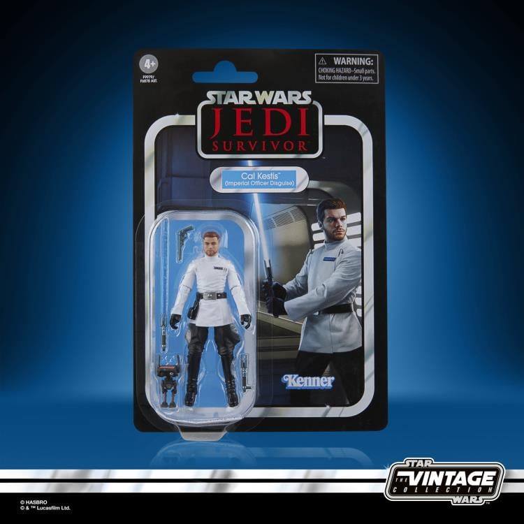 Star Wars: The Vintage Collection Cal Kestis (Imperial Officer Disguise) (Jedi: Survivor) Action Figure Gallery Image 9