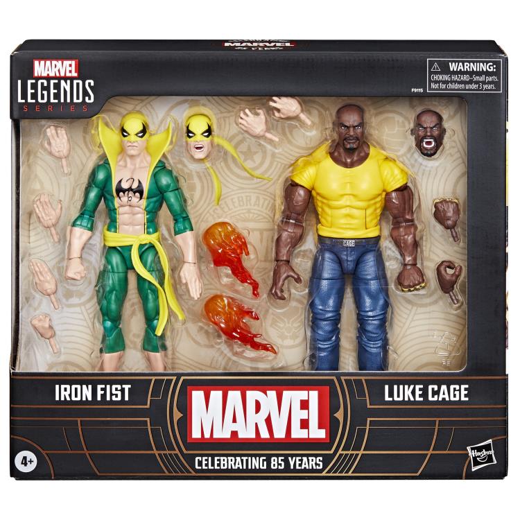 The New Avengers Marvel Legends Iron Fist & Luke Cage Action Figure Two-Pack Gallery Image 16