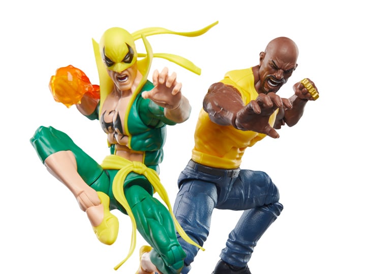 The New Avengers Marvel Legends Iron Fist & Luke Cage Action Figure Two-Pack Gallery Image 1