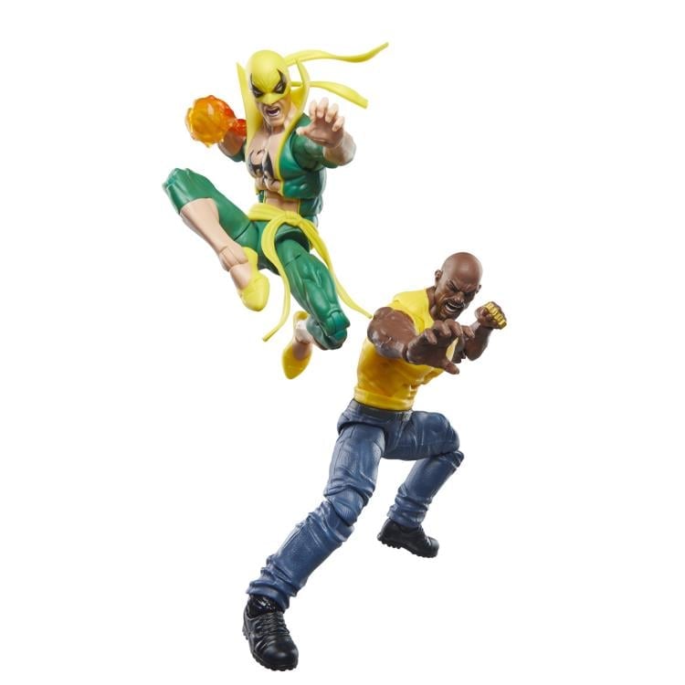 The New Avengers Marvel Legends Iron Fist & Luke Cage Action Figure Two-Pack Gallery Image 3