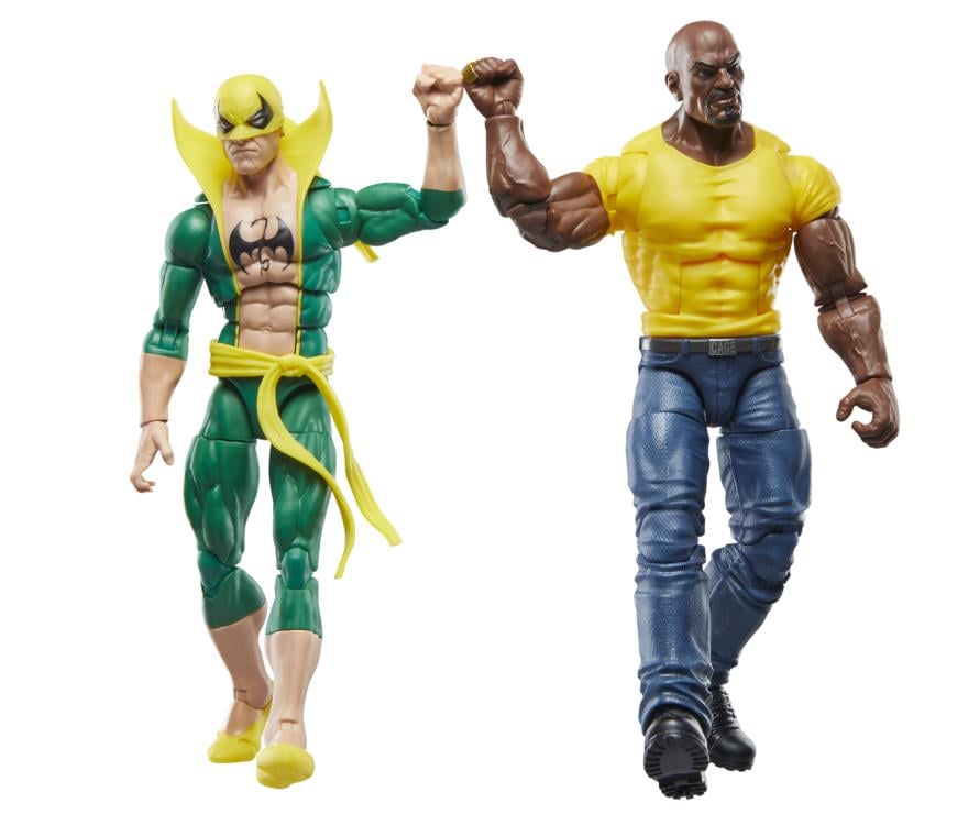 The New Avengers Marvel Legends Iron Fist & Luke Cage Action Figure Two-Pack Gallery Image 4