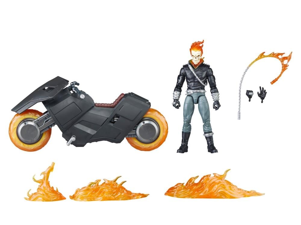 Ghost Rider Marvel Legends Ghost Rider (Danny Ketch) & Hellcycle Action Figure Set Gallery Image 14