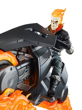Ghost Rider Marvel Legends Ghost Rider (Danny Ketch) & Hellcycle Action Figure Set Gallery Image 2