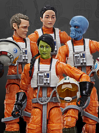 Star Wars: The Vintage Collection X-Wing Pilot Four-Pack (Ahsoka)
