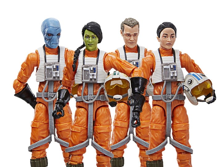Star Wars: The Vintage Collection X-Wing Pilot Four-Pack (Ahsoka)