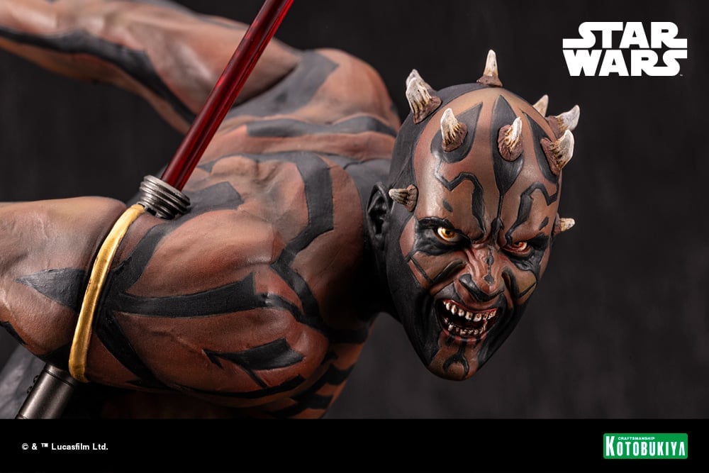 Star Wars ArtFX Darth Maul (Nightbrother) Statue Gallery Image 9