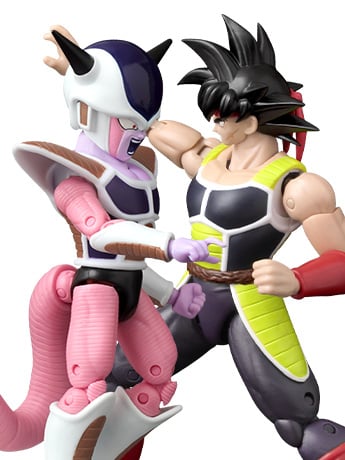 Dragon Ball Super Dragon Stars Bardock vs Frieza 1st Form Action Figure Battle Pack Gallery Image 2