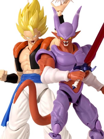 Dragon Ball Super Dragon Stars Super Saiyan Gogeta vs Janemba Action Figure Battle Pack Gallery Image 2