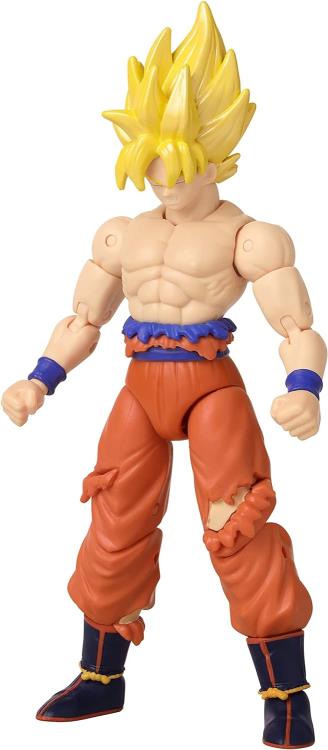 Dragon Ball Super Dragon Stars Super Saiyan Goku (Battle Damage Ver.) vs Super Saiyan Broly Action Figure Battle Pack Gallery Image 5