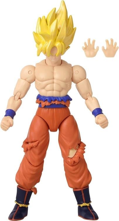 Dragon Ball Super Dragon Stars Super Saiyan Goku (Battle Damage Ver.) vs Super Saiyan Broly Action Figure Battle Pack Gallery Image 8