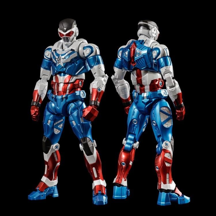 Marvel Fighting Armor Captain America (Sam Wilson) Action Figure Gallery Image 7