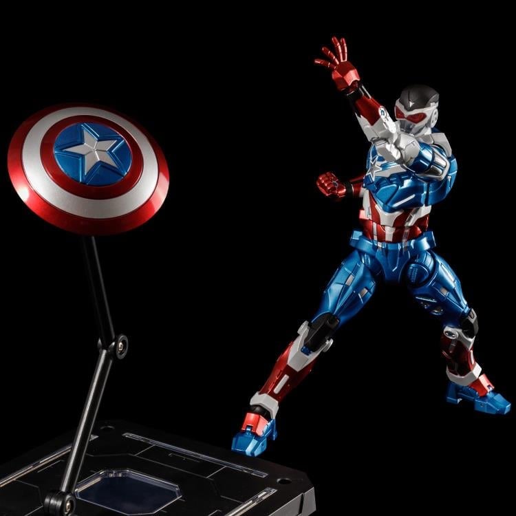 Marvel Fighting Armor Captain America (Sam Wilson) Action Figure Gallery Image 13