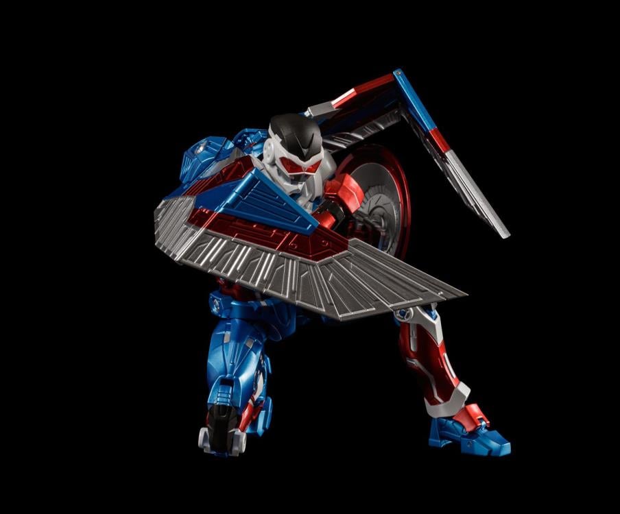 Marvel Fighting Armor Captain America (Sam Wilson) Action Figure Gallery Image 11
