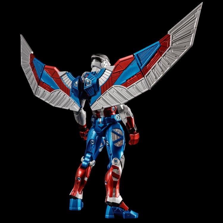 Marvel Fighting Armor Captain America (Sam Wilson) Action Figure Gallery Image 5