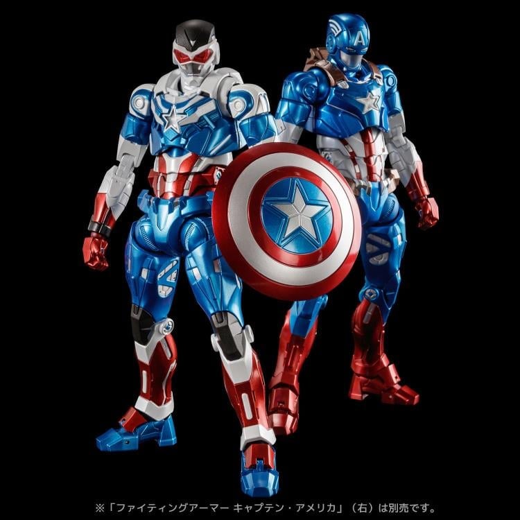 Marvel Fighting Armor Captain America (Sam Wilson) Action Figure Gallery Image 14