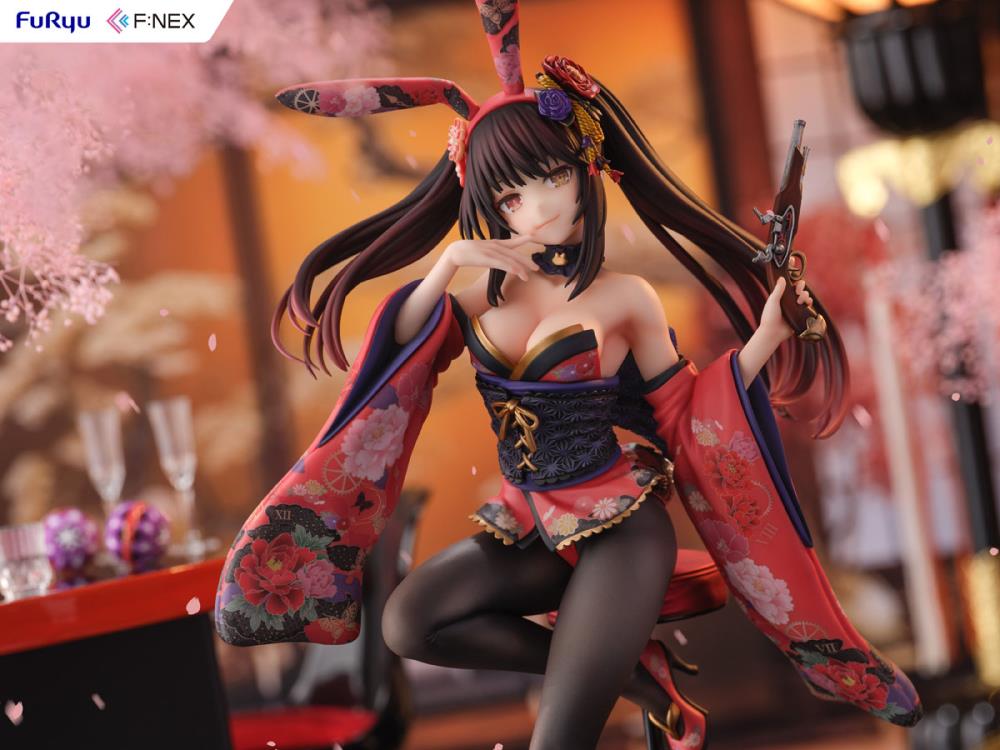 Date A Live V F:Nex Kurumi Tokisaki (Wa-Bunny Ver.) 1/7 Scale Figure Gallery Image 5