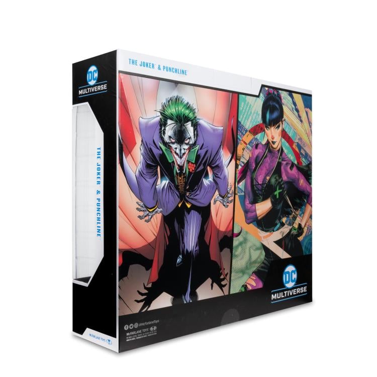 DC Multiverse The Joker & Punchline Action Figure Two-Pack Gallery Image 16