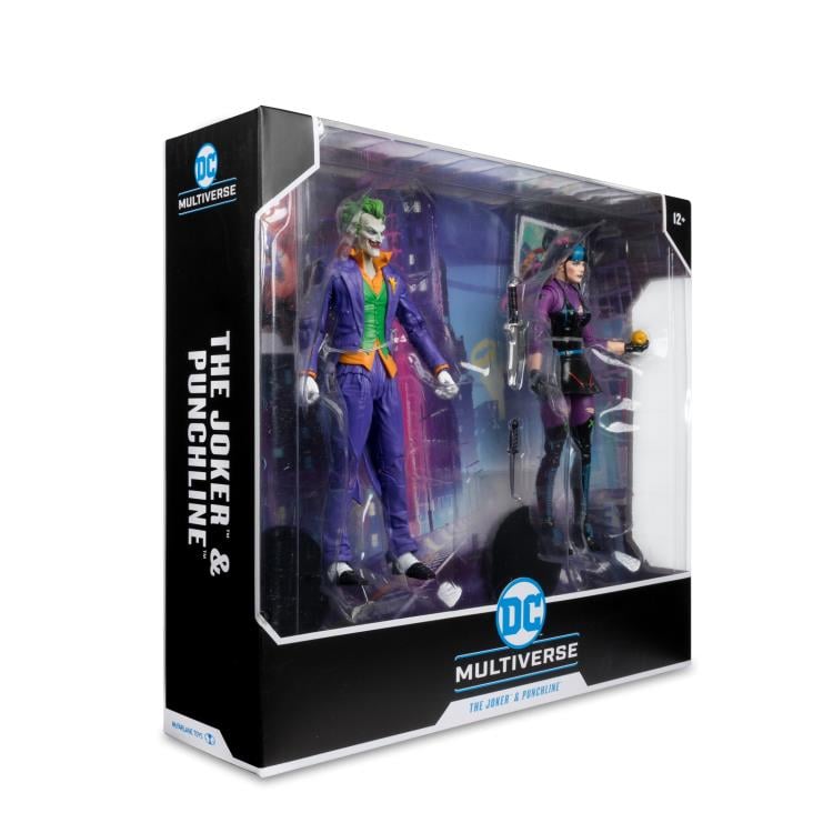 DC Multiverse The Joker & Punchline Action Figure Two-Pack Gallery Image 15