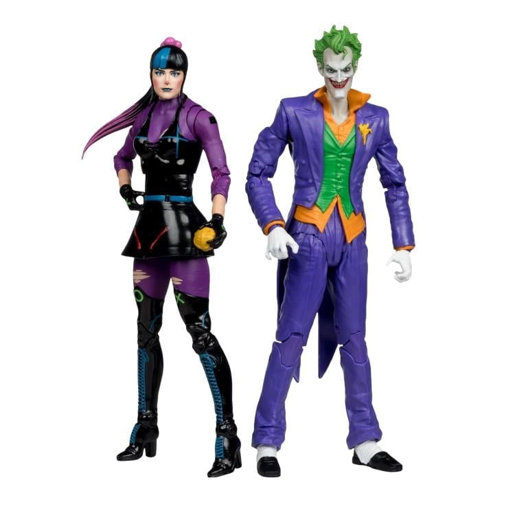 DC Multiverse The Joker & Punchline Action Figure Two-Pack Gallery Image 3