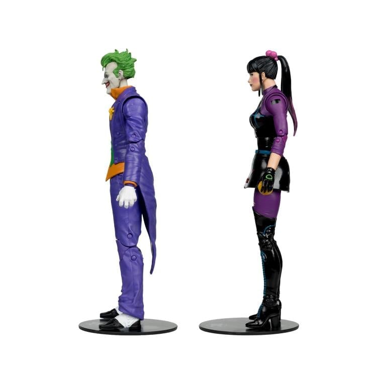 DC Multiverse The Joker & Punchline Action Figure Two-Pack Gallery Image 5