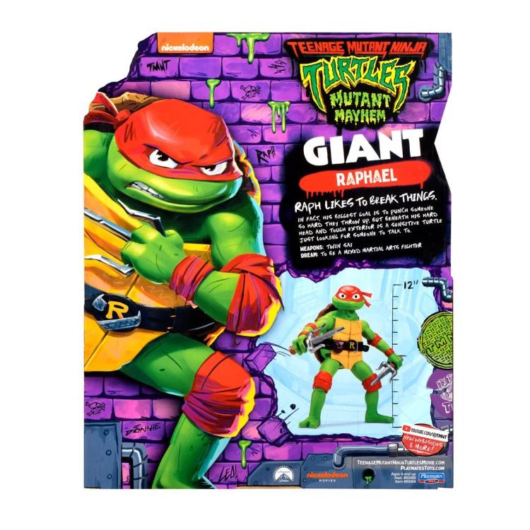 Teenage Mutant Ninja Turtles: Mutant Mayhem Raphael 12-Inch Giant Figure Gallery Image 9