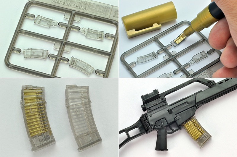Girls' Frontline Little Armory LADF03 Gr G36 1/12 Scale Accessory Set Gallery Image 7