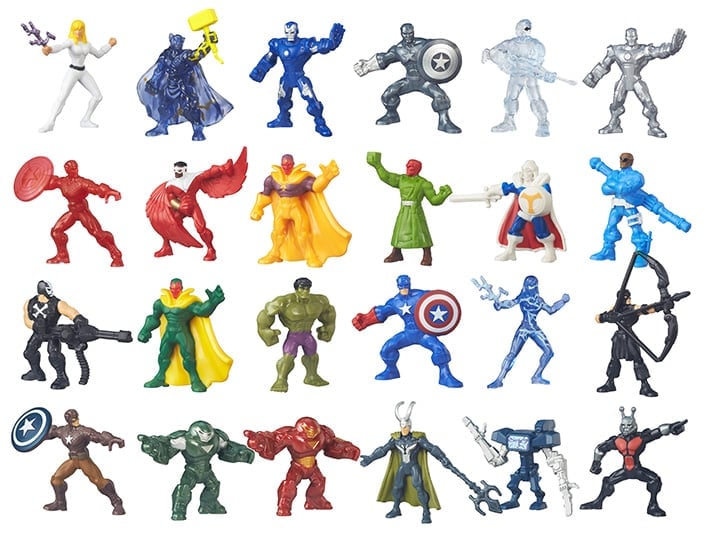 MARVEL500　series4　未開封24個　フィギュア　アメコミ　ハズブロ Marvel 500 Micro Figure Series 04 - Box of 24