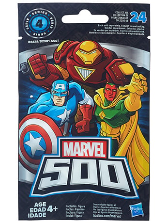 MARVEL500　series4　未開封24個　フィギュア　アメコミ　ハズブロ Marvel 500 Micro Figure Series 04 - Box of 24