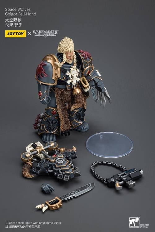 Warhammer: The Horus Heresy Space Wolves Geigor Fell-Hand 1/18 Scale Action Figure Gallery Image 12