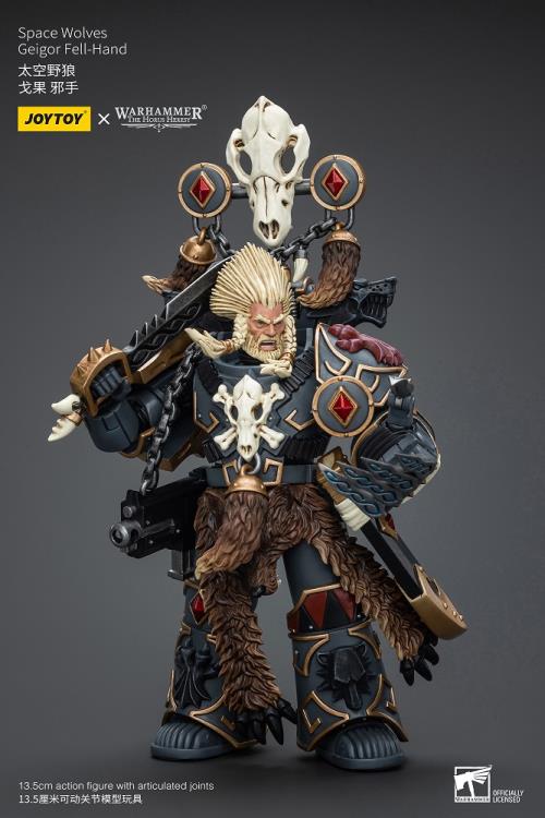 Warhammer: The Horus Heresy Space Wolves Geigor Fell-Hand 1/18 Scale Action Figure Gallery Image 4