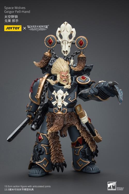 Warhammer: The Horus Heresy Space Wolves Geigor Fell-Hand 1/18 Scale Action Figure Gallery Image 9