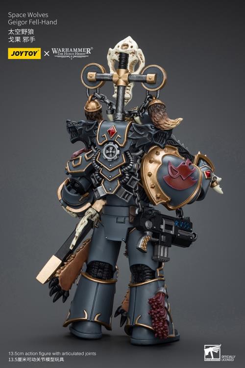 Warhammer: The Horus Heresy Space Wolves Geigor Fell-Hand 1/18 Scale Action Figure Gallery Image 5
